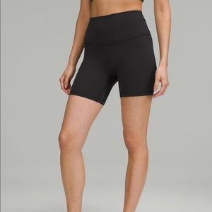 Lululemon align shorts black 6 inch size 0